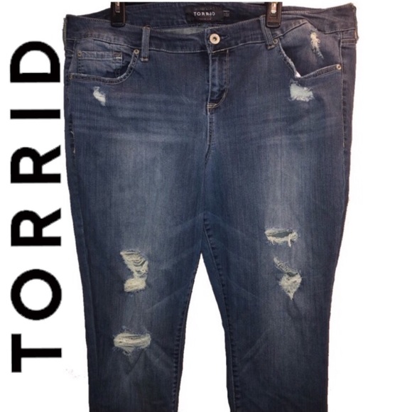torrid Denim - Name Your Price Torrid distressed skinny jeans